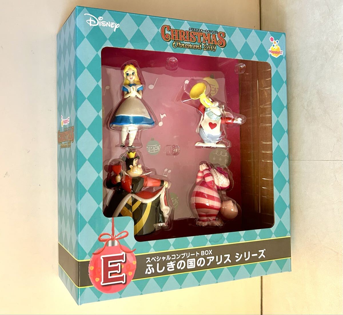  нераспечатанный * Рождество орнамент жребий happy жребий специальный Complete BOX.... страна. Alice E. Disney фигурка 
