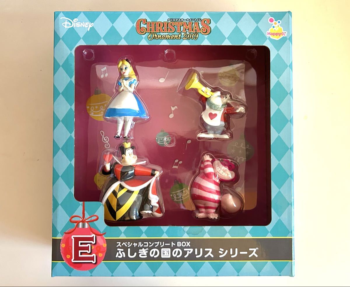  нераспечатанный * Рождество орнамент жребий happy жребий специальный Complete BOX.... страна. Alice E. Disney фигурка 