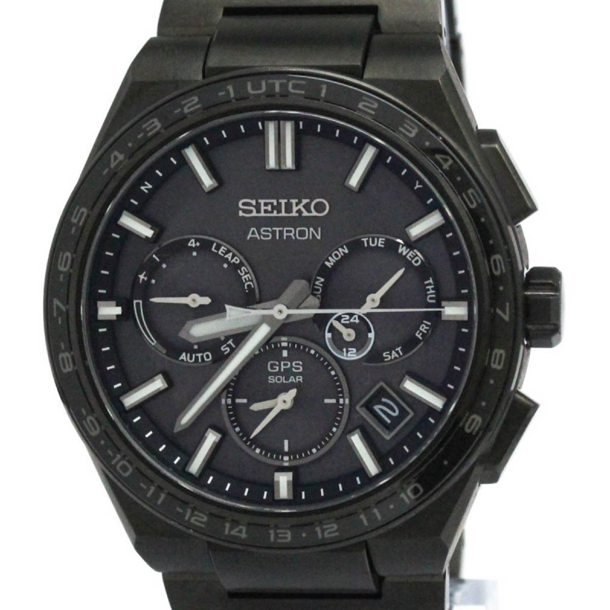 セイコー (SEIKO) アストロン チタン セラミック ソーラー メンズ 時計 SBXC147(5X53-0BR0)_画像1