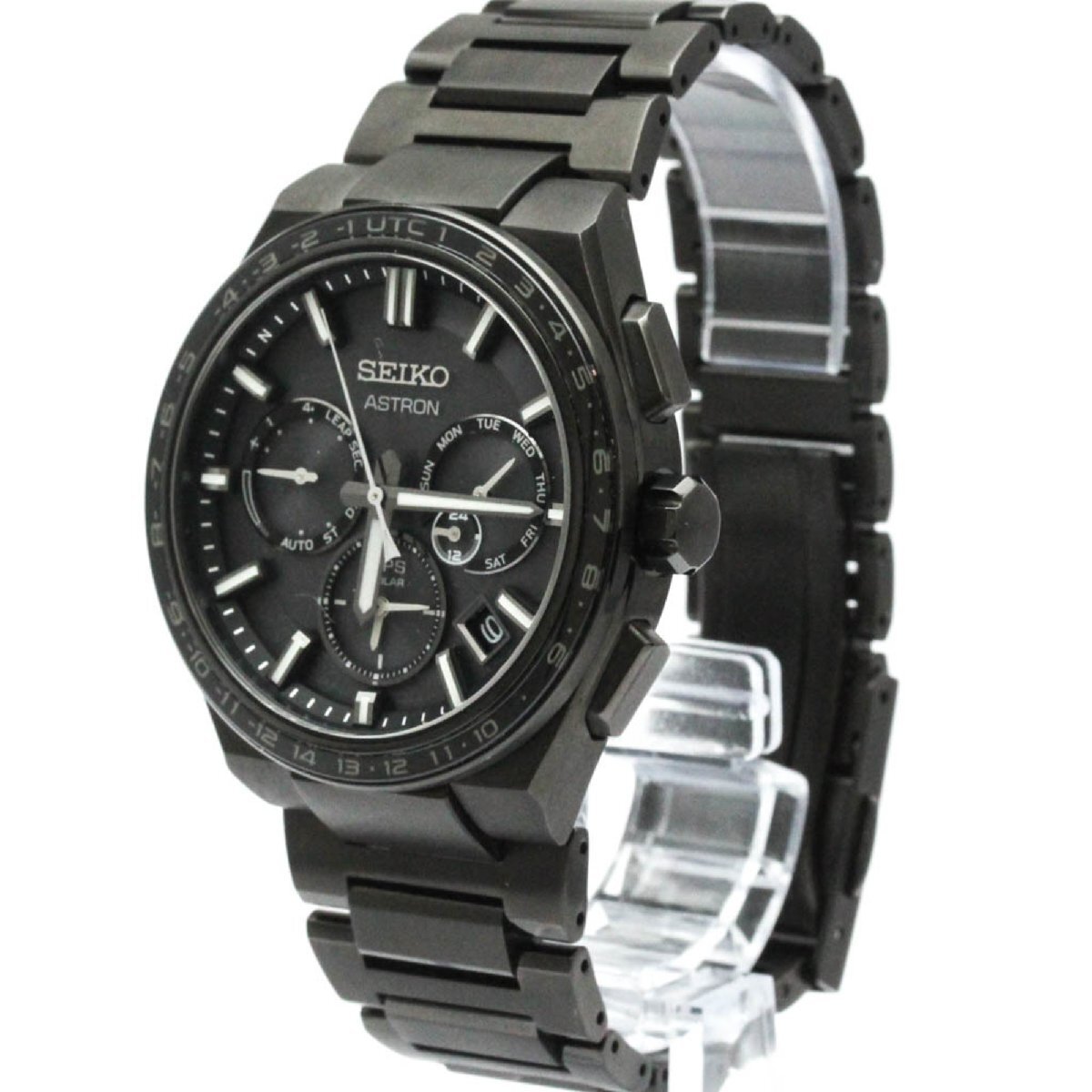 セイコー (SEIKO) アストロン チタン セラミック ソーラー メンズ 時計 SBXC147(5X53-0BR0)_画像2