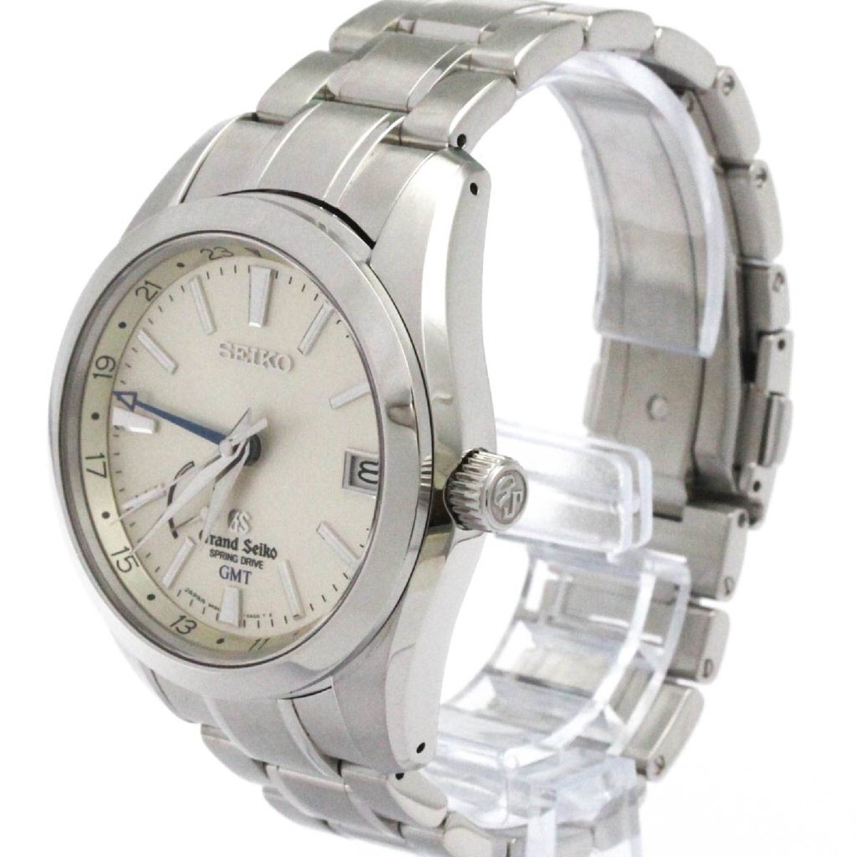 グランドセイコー (GRAND SEIKO) スプリングドライブ GMT ステンレススチール メンズ 時計_画像2
