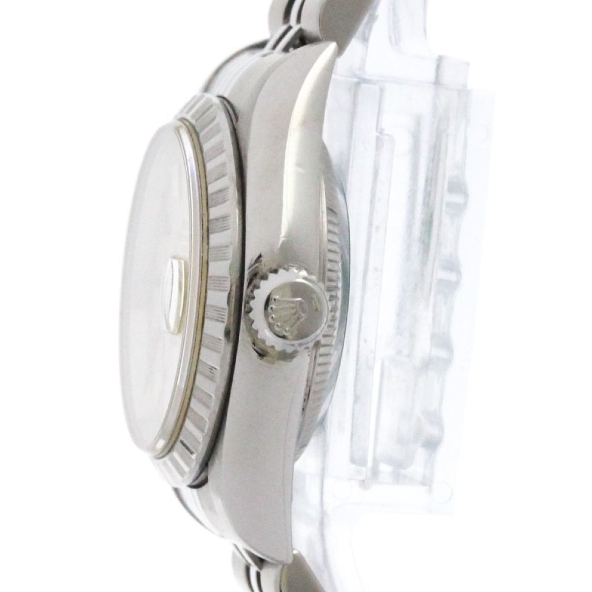 ロレックス (ROLEX) オイスター パーペチュアル デイト ステンレススチール 自動巻き レディース 時計 79240_画像4