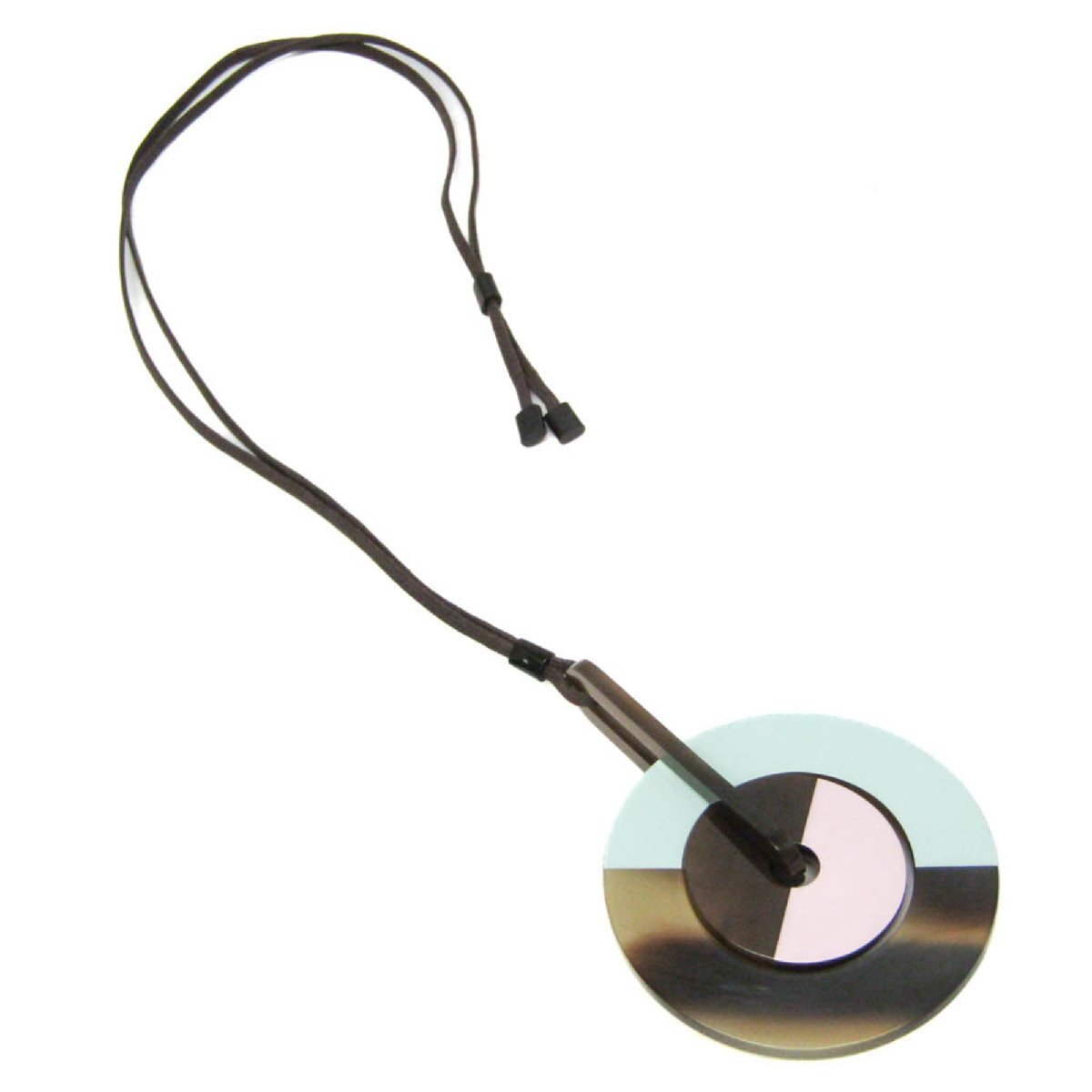 エルメス(Hermes) バッファローホーン,ラッカー レディース ファッション ペンダントネックレス_画像1