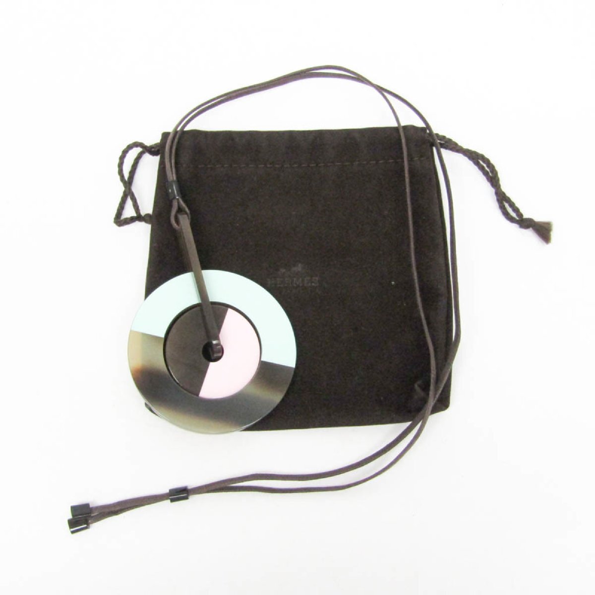 エルメス(Hermes) バッファローホーン,ラッカー レディース ファッション ペンダントネックレス_画像10