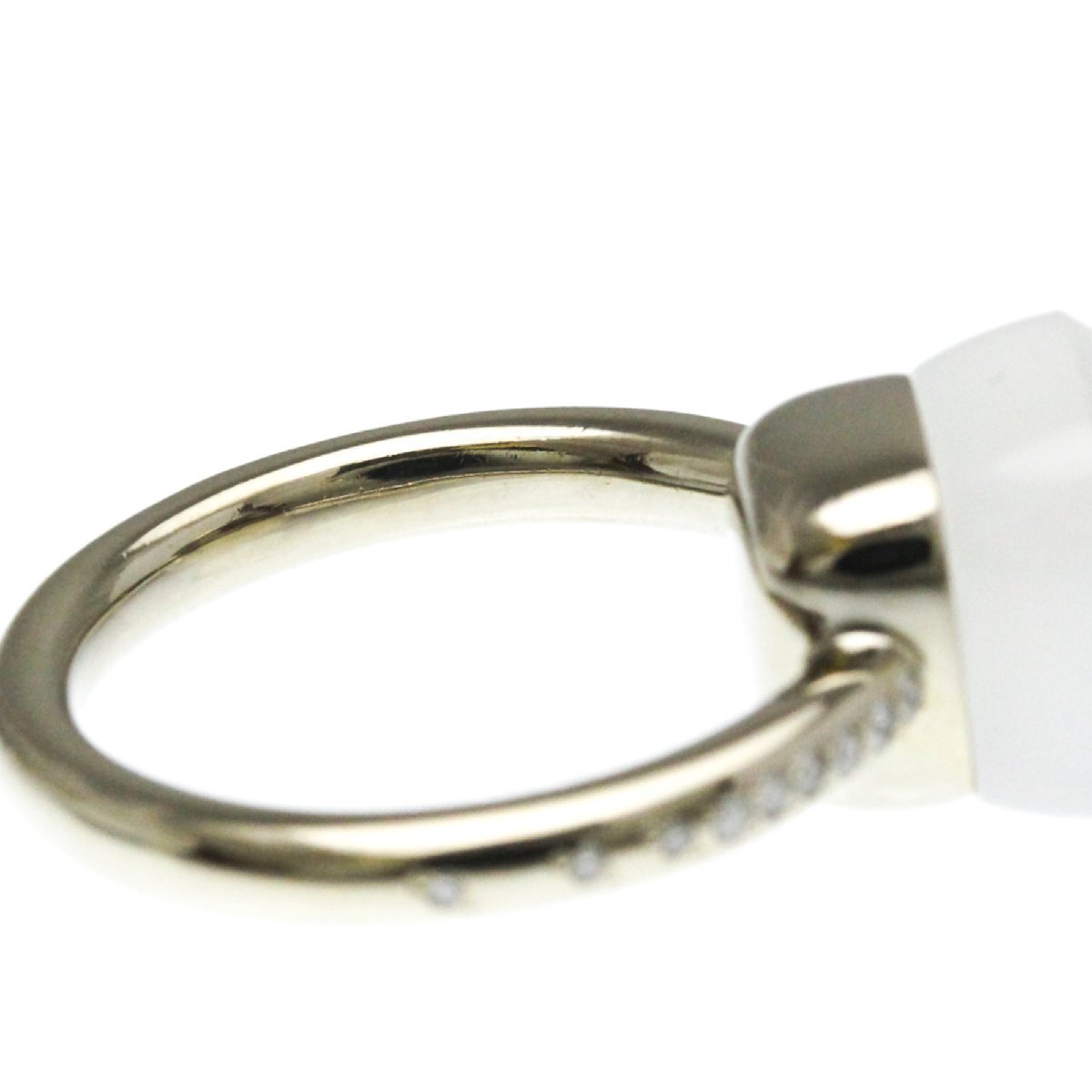 ポメラート(Pomellato) ヌード リング K18ホワイトゴールド(K18WG) ファッション ダイヤモンド,クォーツ_画像9