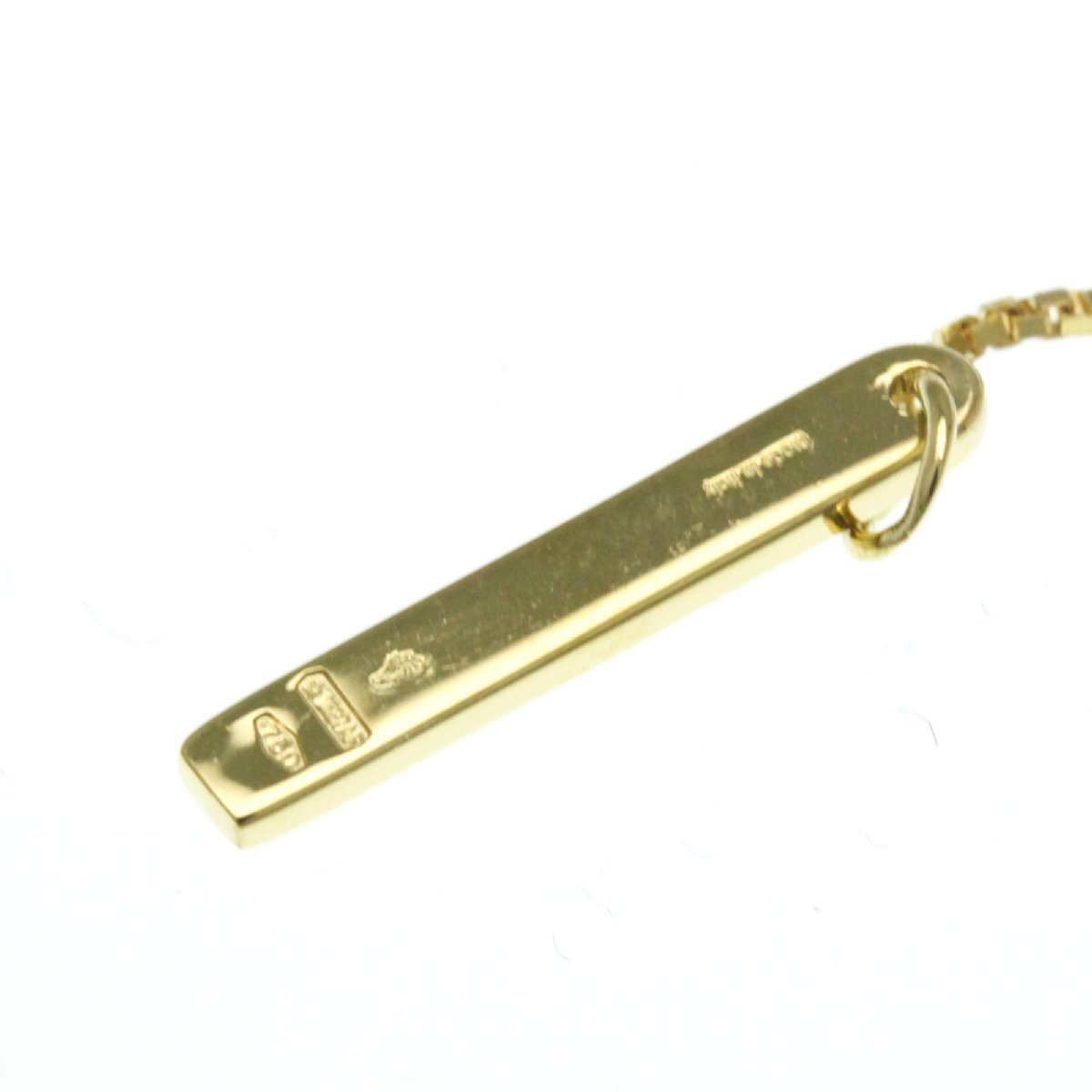 グッチ(Gucci) K18イエローゴールド(K18YG) 無し メンズ,レディース ファッション ペンダントネックレス_画像7