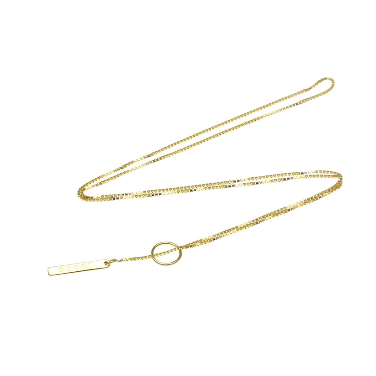 グッチ(Gucci) K18イエローゴールド(K18YG) 無し メンズ,レディース ファッション ペンダントネックレス_画像10