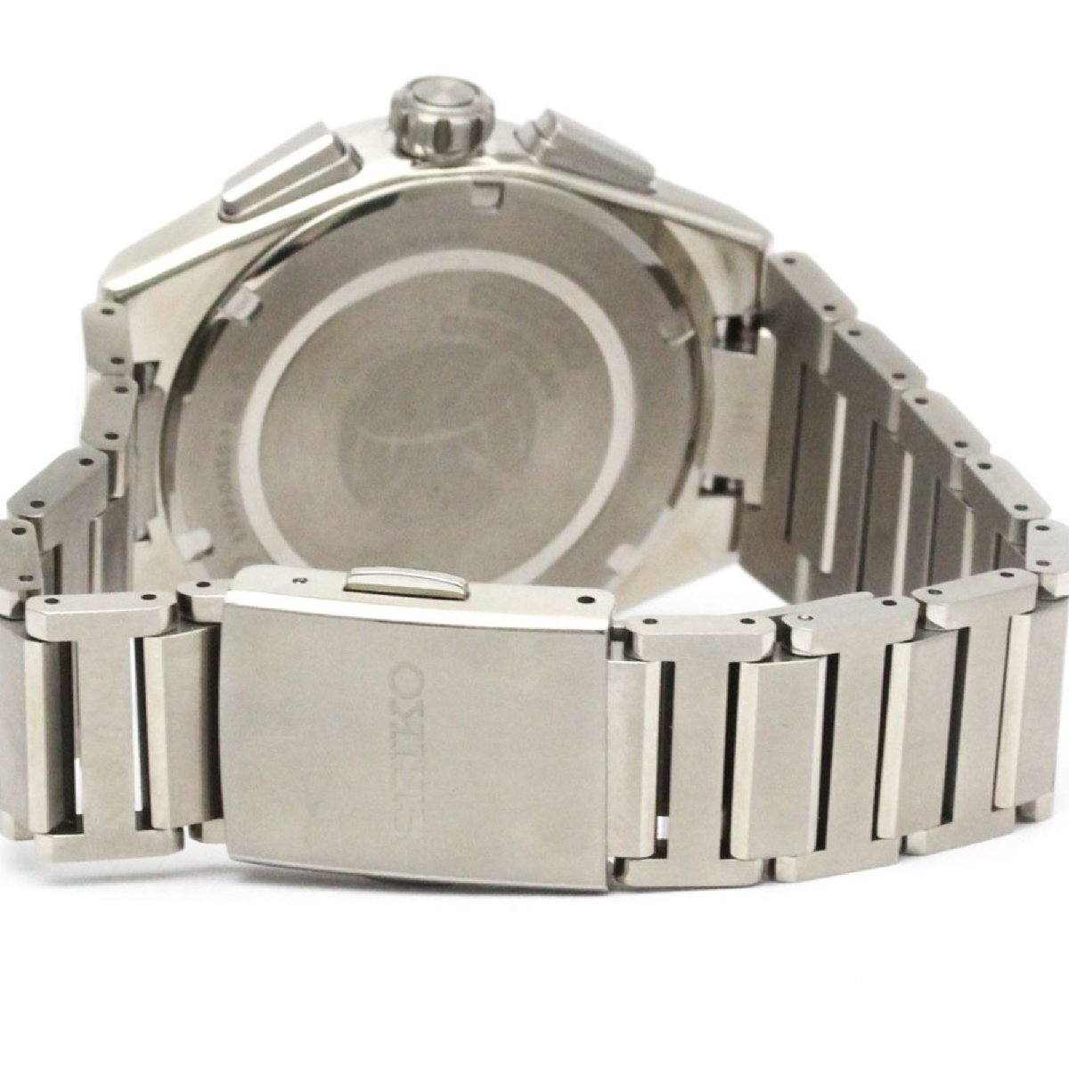 セイコー (SEIKO) アストロン ネクスター 電波ソーラー ステンレススチール メンズ 時計_画像5