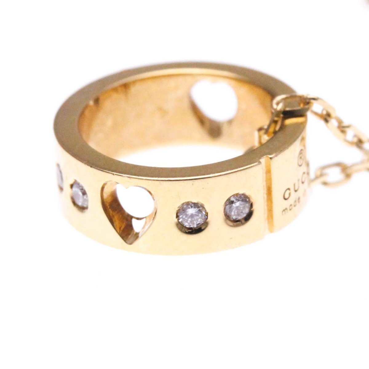 グッチ(Gucci) K18ピンクゴールド(K18PG) ダイヤモンド メンズ,レディース ファッション ペンダントネックレス_画像6