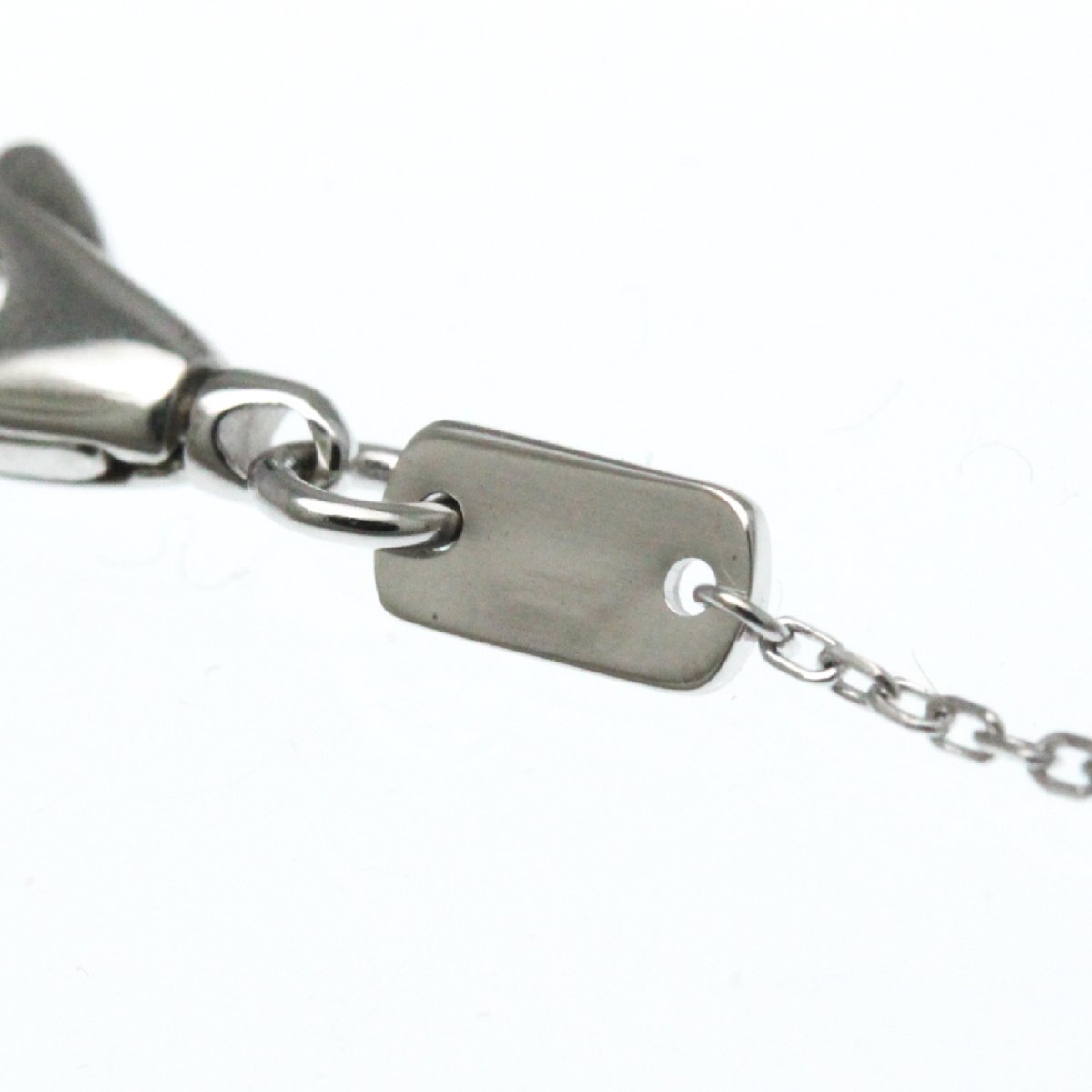 グッチ(Gucci) K18ホワイトゴールド(K18WG) ダイヤモンド レディース,メンズ ファッション ペンダントネックレス_画像8