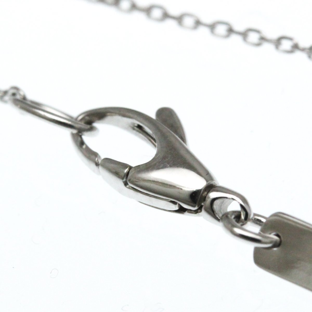 グッチ(Gucci) K18ホワイトゴールド(K18WG) ダイヤモンド レディース,メンズ ファッション ペンダントネックレス_画像9