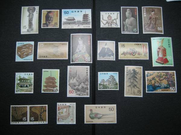 ◎第1次国宝シリーズ・22種完_画像1