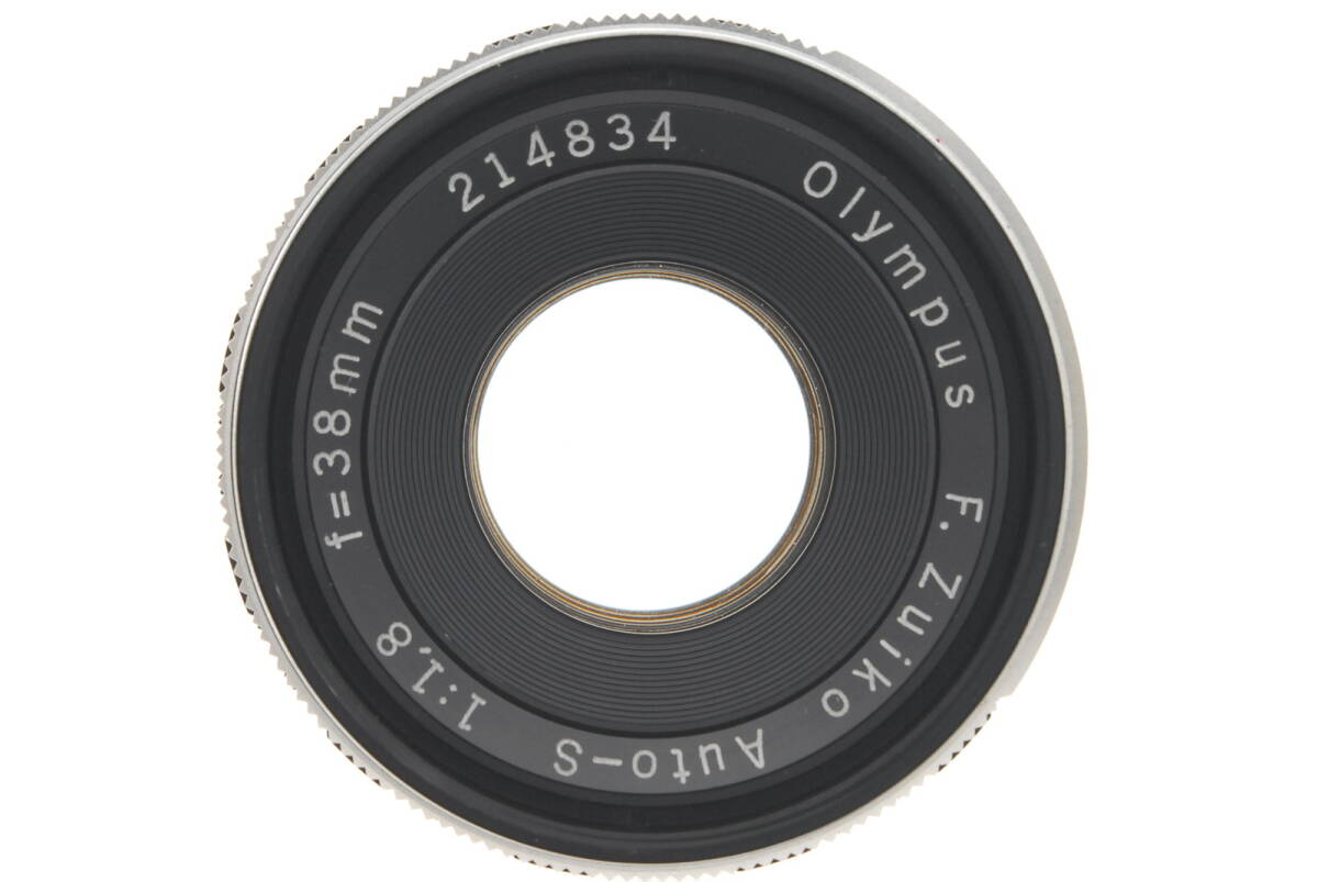 OLYMPUS PEN FT シルバー F.Zuiko Auto-S 38mm F1.8 フィルム 一眼レフカメラ PEN オリンパス 簡易動作確認済み _画像7
