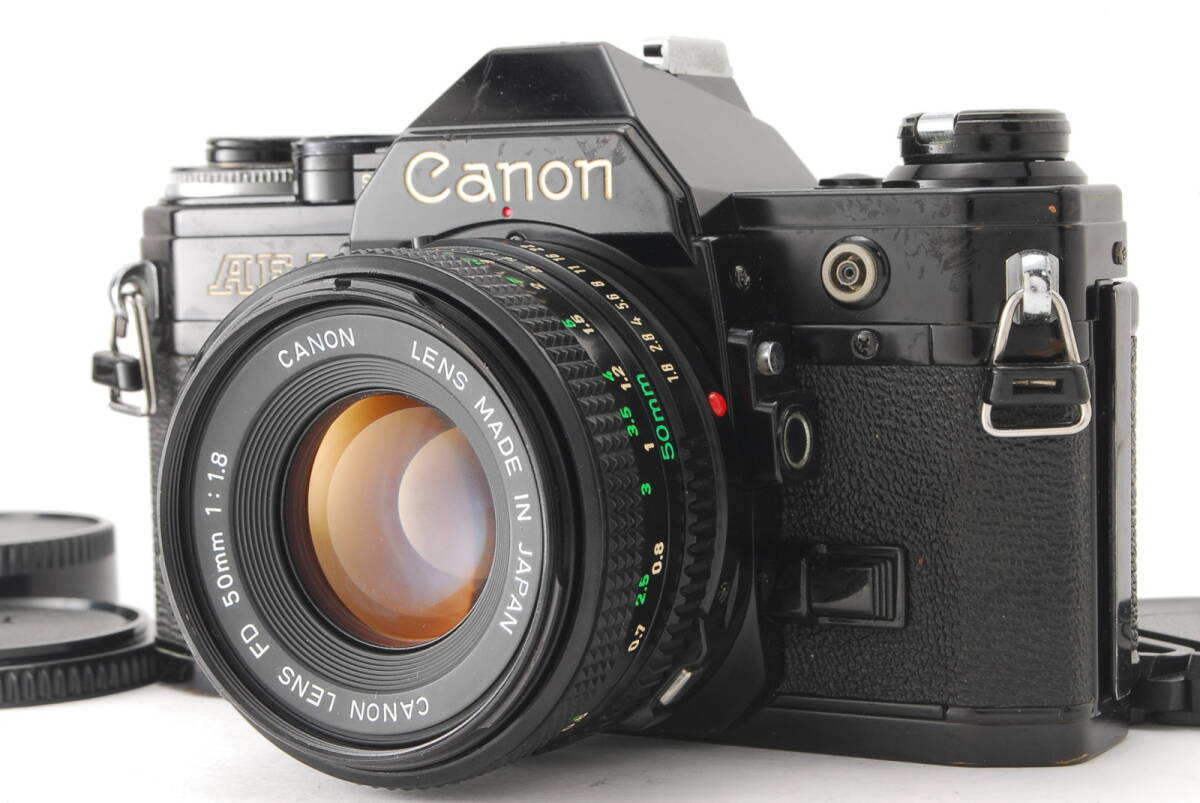 キャノン Canon AE-1 PROGRAM ブラック New FD 50mm F1.8 ボディレンズセット_画像1