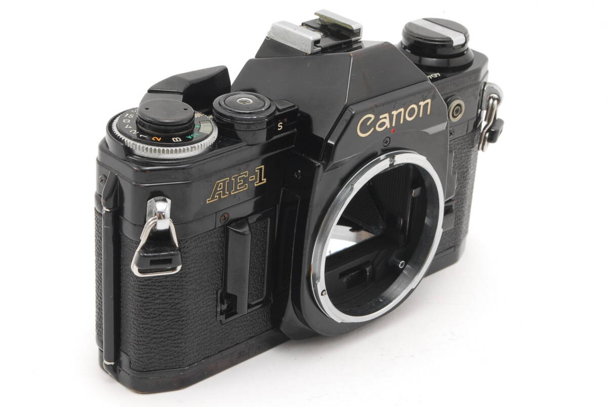 キャノン Canon AE-1 PROGRAM ブラック New FD 50mm F1.8 ボディレンズセット_画像2