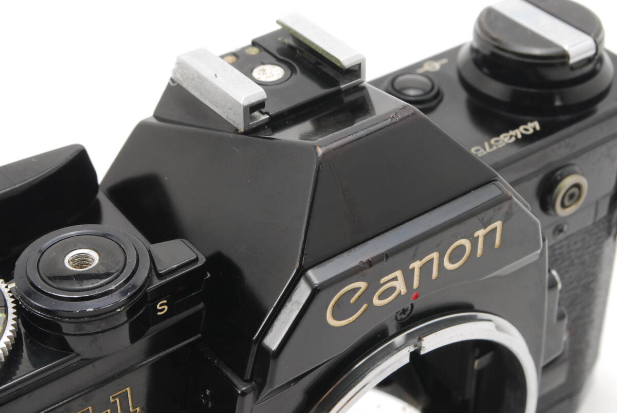 キャノン Canon AE-1 PROGRAM ブラック New FD 50mm F1.8 ボディレンズセット_画像5