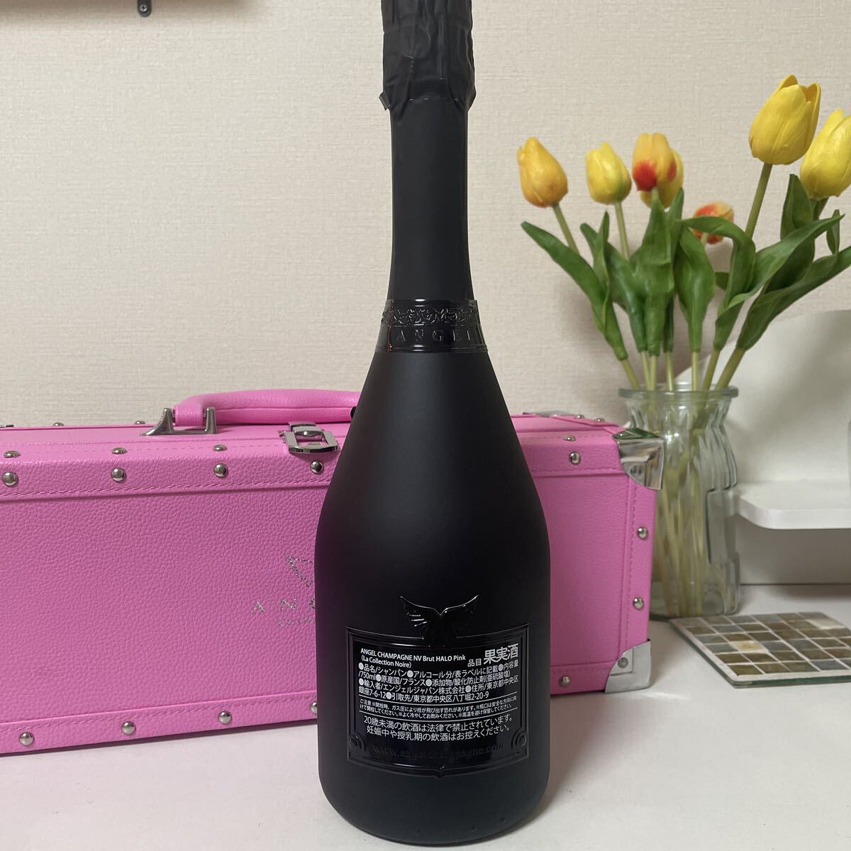  Angel шампанское ANGEL розовый кожа модель дипломат шампанское содержание есть нераспечатанный 