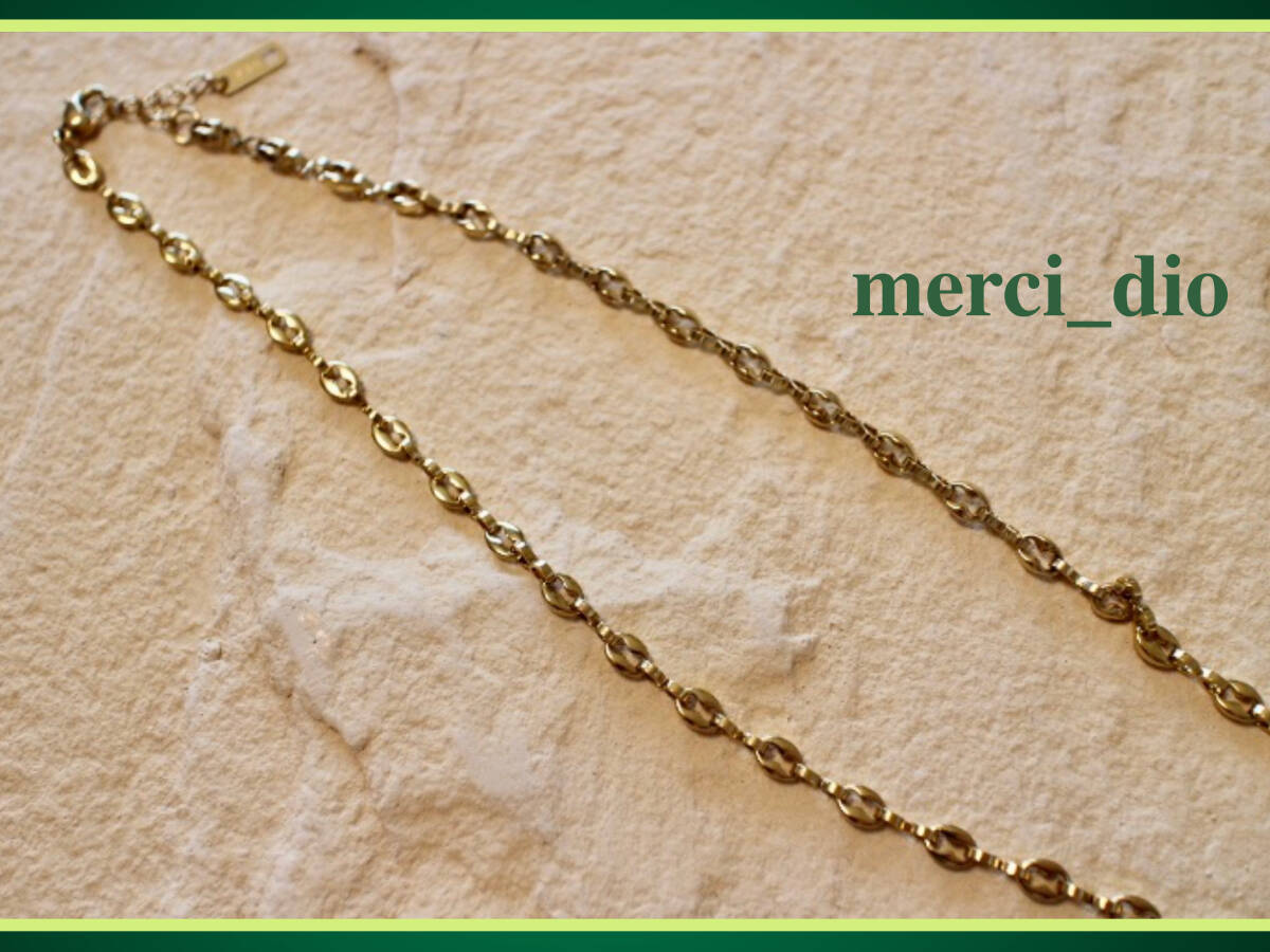 ドゥーズィエムクラス DEUXIEME CLASSE ゴールドチェーン ポイント ショートネックレス シンプル 新品 未使用 アパルトモン リステア_画像4