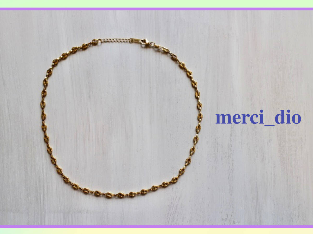 ドゥーズィエムクラス DEUXIEME CLASSE ゴールドチェーン ポイント ショートネックレス シンプル 新品 未使用 アパルトモン リステア_画像8