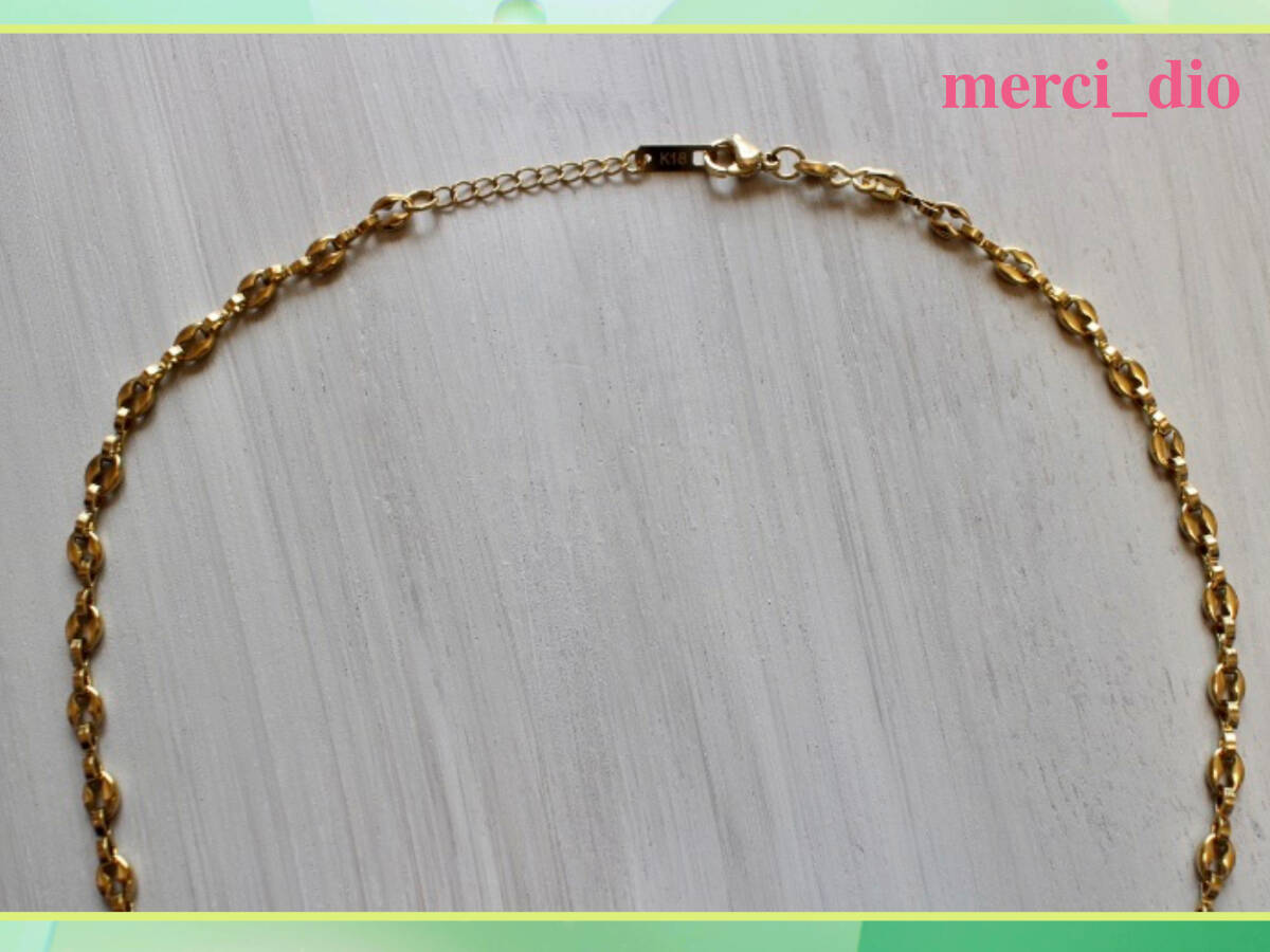 ドゥーズィエムクラス DEUXIEME CLASSE ゴールドチェーン ポイント ショートネックレス シンプル 新品 未使用 アパルトモン リステア_画像9