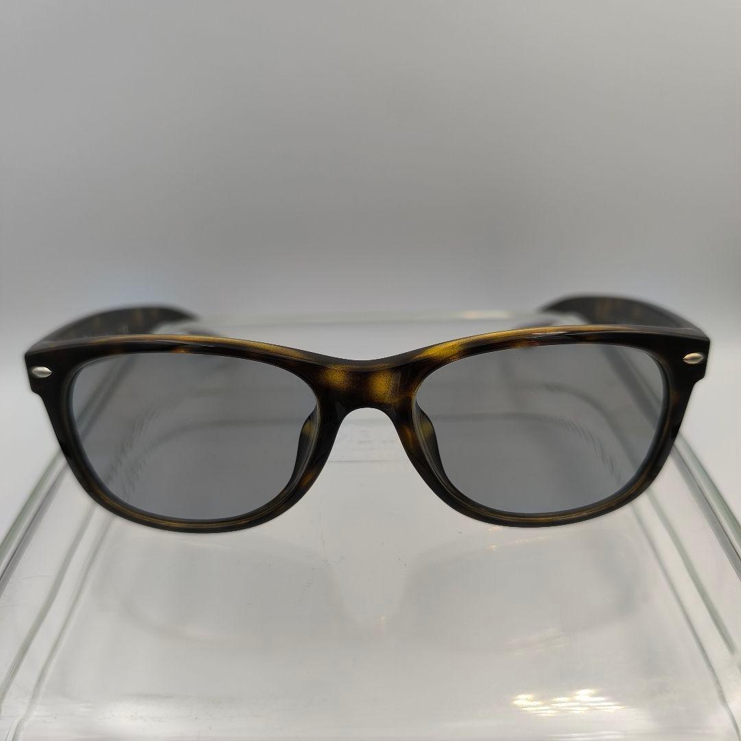 美品 Ray-Ban NEW WAYFARER 偏光レンズ べっ甲 レイバン RB2132-F RAYBAN ウェイファーラー べっこう サングラス PolaWing SPX COMBEX _画像3