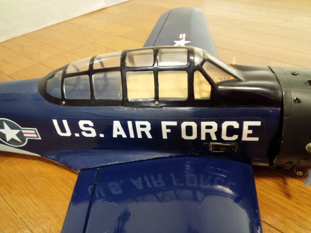 ２ｓｔ エンジン１０～１５ クラス バルサ フイルム張り 完成 機体 引き込み足 付き_画像6