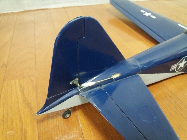 ２ｓｔ エンジン１０～１５ クラス バルサ フイルム張り 完成 機体 引き込み足 付き_画像7