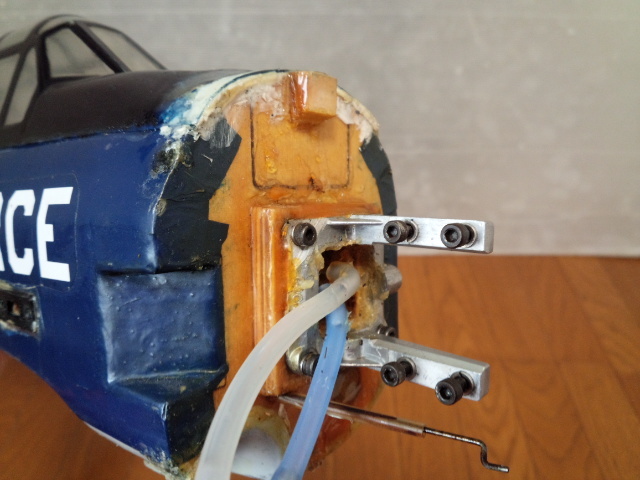 ２ｓｔ エンジン１０～１５ クラス バルサ フイルム張り 完成 機体 引き込み足 付き_画像9