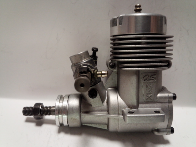 OS 製 MAX 32 F -H リング 飛行機 用 エンジン マフラー 付き_画像2