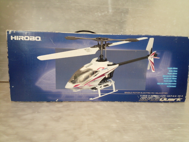 HIROBO S.R.B. Quark フタバ スカイスポーツ ４ 送信機 付き・未使用 メインローター１セット付_画像10