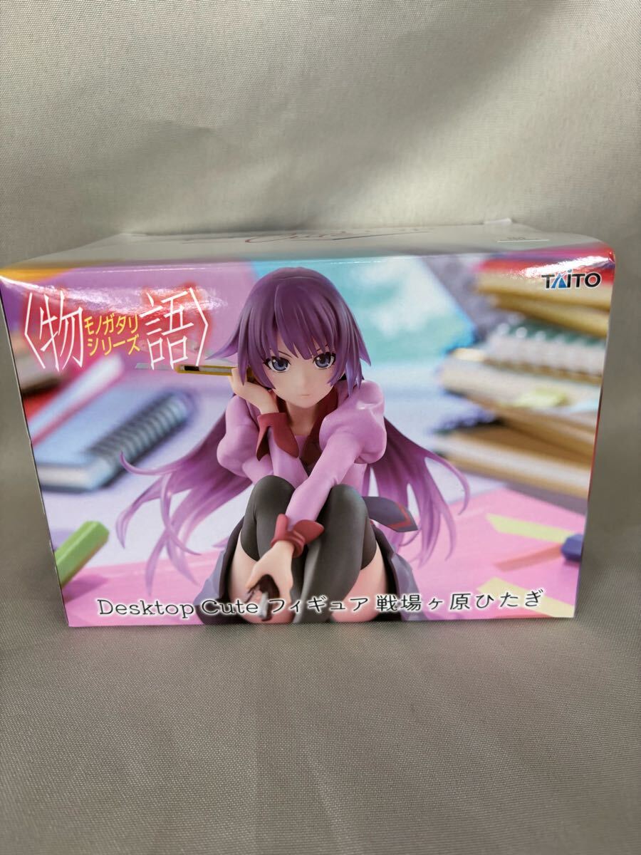 T187【未開封新品】〈物語〉シリーズ Desktop Cute フィギュア 戦場ヶ原ひたぎ_画像1