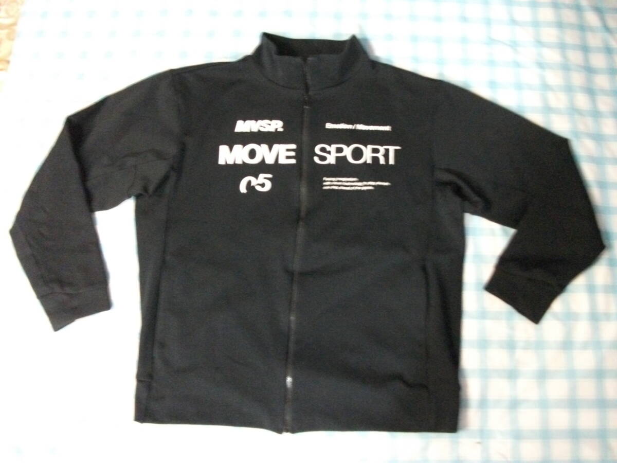 デサント　Move Sport 防寒ジャージ　黒　Ｌ　美品_画像1