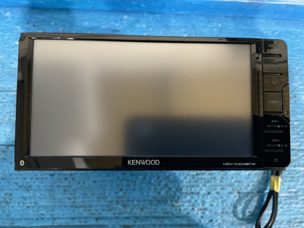 KENWOOD ケンウッド ナビ MDV-D404BTW ワンセグ 地図年式2016年 7インチ （A6-201 135357）_画像2