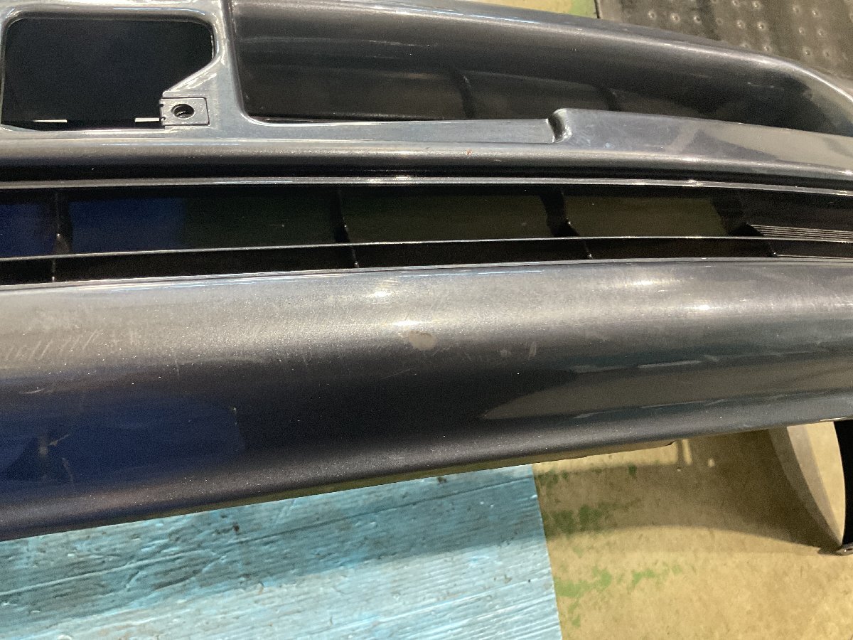 トヨタ カローラ AE101 フロントバンパー 52119-1A880 コーナーセンサー無 カラー№不明 青　(B3-701 ID:109 ）_画像4