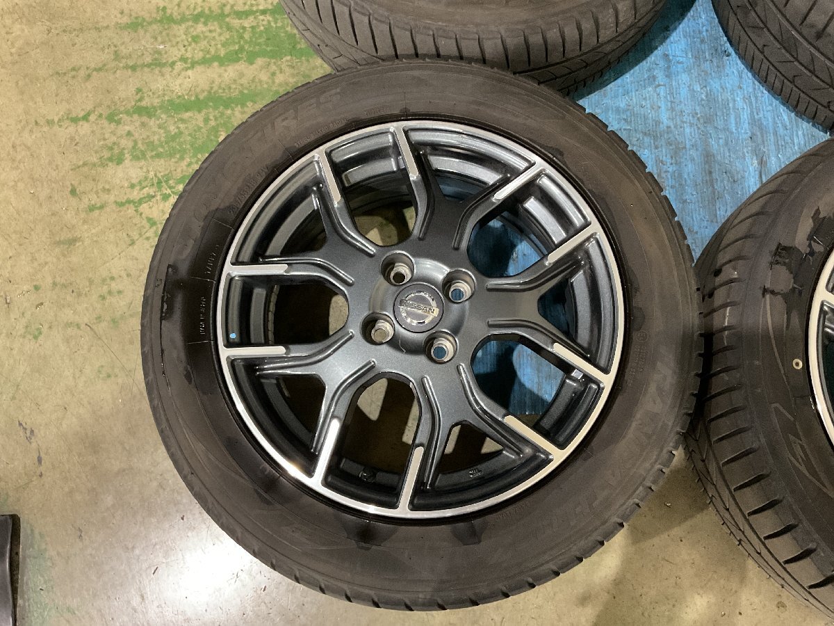 日産 ノートニスモ DAA-HE12 純正 アルミホイール 16x6.5J +46 4H100 TY 205/55R16（A8-101 135552）　　　_画像6