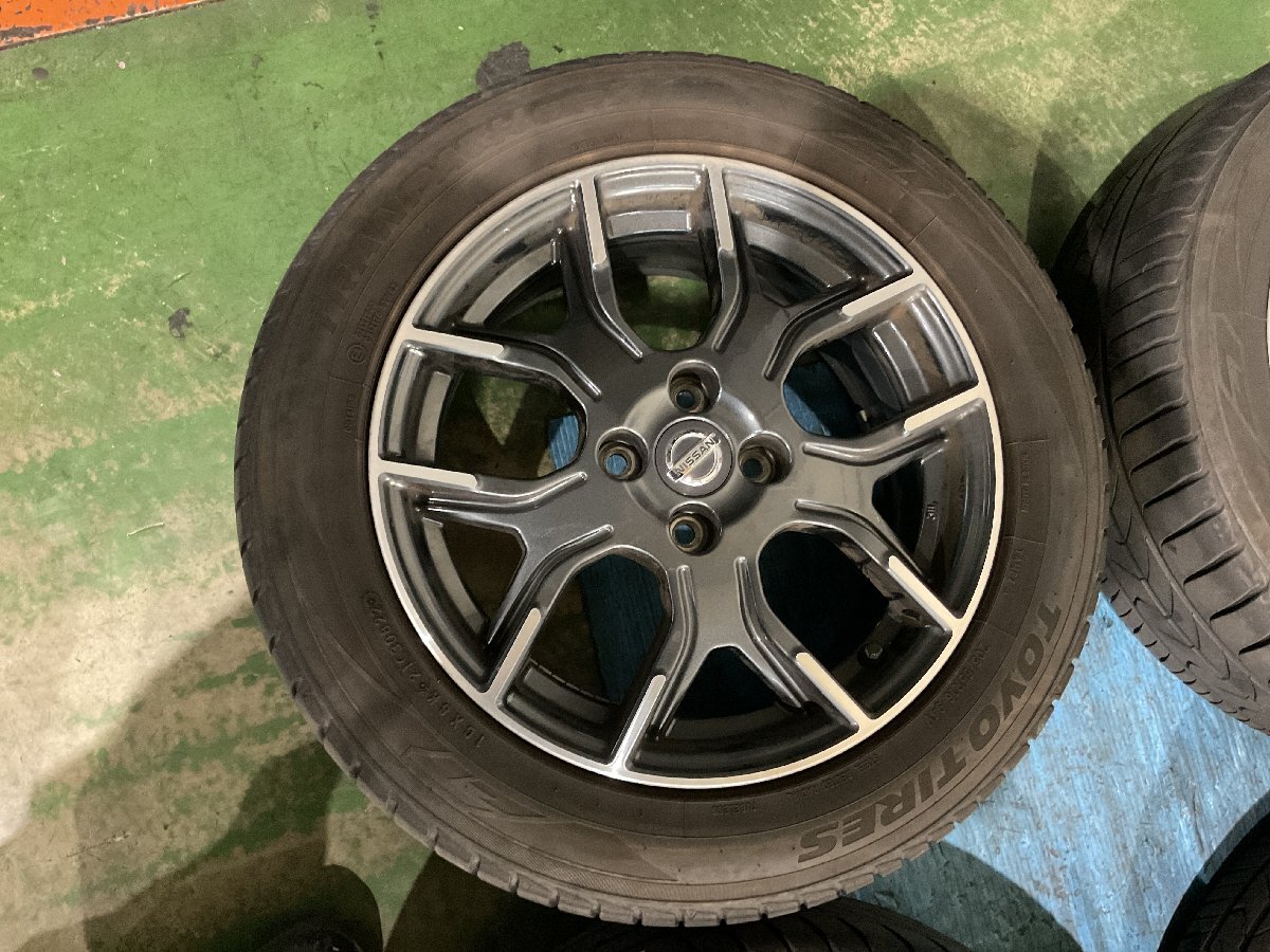 日産 ノートニスモ DAA-HE12 純正 アルミホイール 16x6.5J +46 4H100 TY 205/55R16（A8-101 135552）　　　_画像7