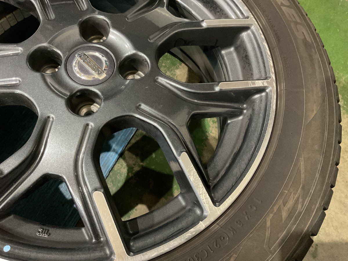 日産 ノートニスモ DAA-HE12 純正 アルミホイール 16x6.5J +46 4H100 TY 205/55R16（A8-101 135552）　　　_画像4