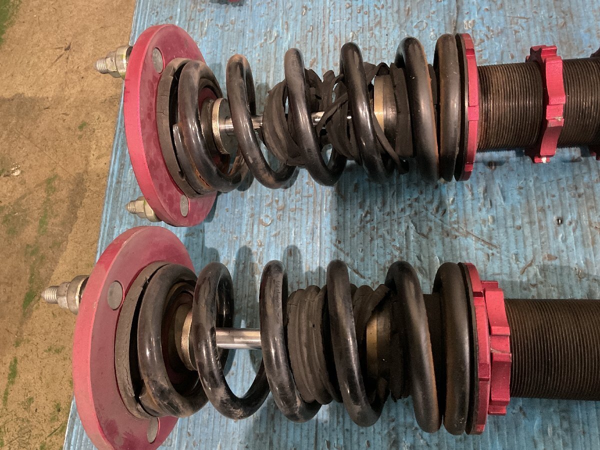 トヨタ マークX DBA-GRX130 車高調 メーカー不明 全長調整式 減衰固定　(A7-101 135864 ）　_画像5