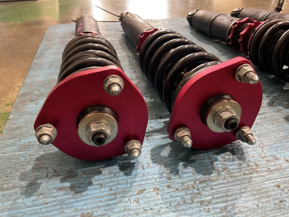 トヨタ マークX DBA-GRX130 車高調 メーカー不明 全長調整式 減衰固定　(A7-101 135864 ）　_画像7