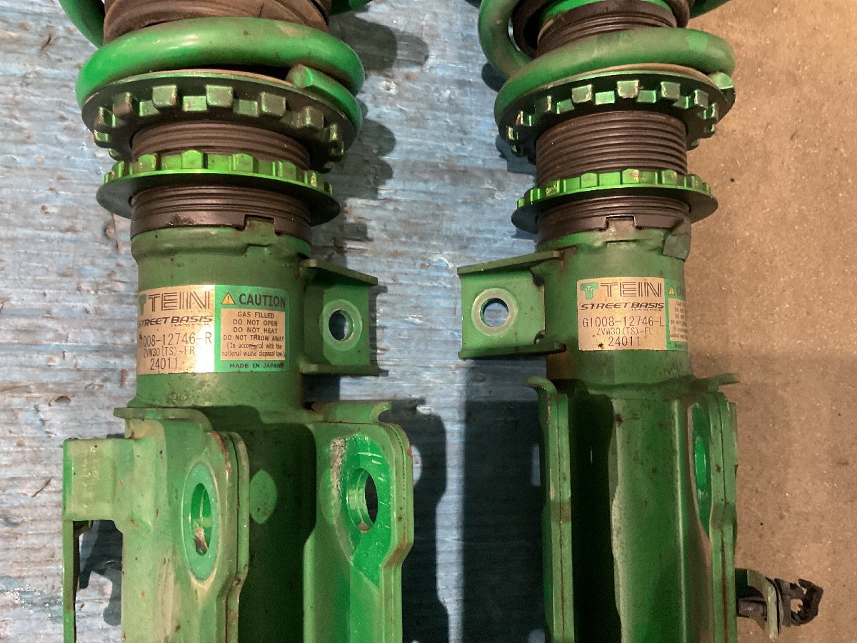 トヨタ プリウス ZVW30 車高調 TEIN テイン STREET BASIS G1Q08-12746 ネジ式 減衰無　(A7-101 135280 ）　_画像4