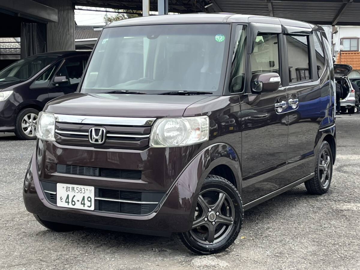 N BOX*3万km台!*27年式!*スマートキー*両パワスラ*ナビ*Bカメラ*DTV*DVD*CD*ETC*社外AW*タイミングチェーン*131103_画像1