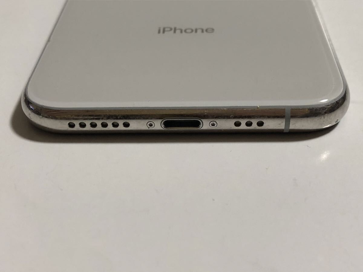SIMフリー iPhoneXs 256GB 94% 純正バッテリー 判定 ○ Xs シルバー アイフォン スマートフォン 送料無料 iPhone Xs スマホ_画像10