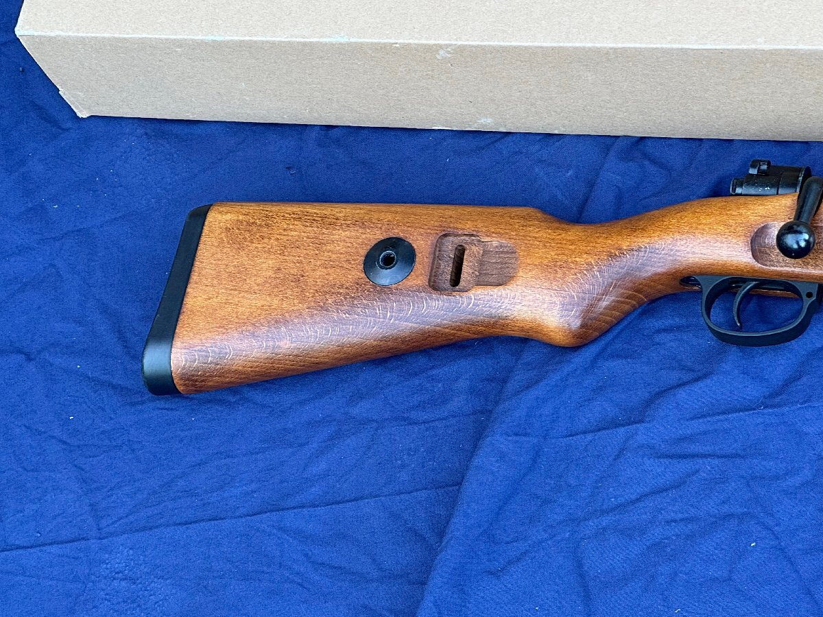  Marushin Mauser Kar98k картридж тип газовый пистолет *ga Sly полный 6mm* картридж * зажим * оригинальная коробка приложен *[YB] б/у скумбиря geMARUSHIN