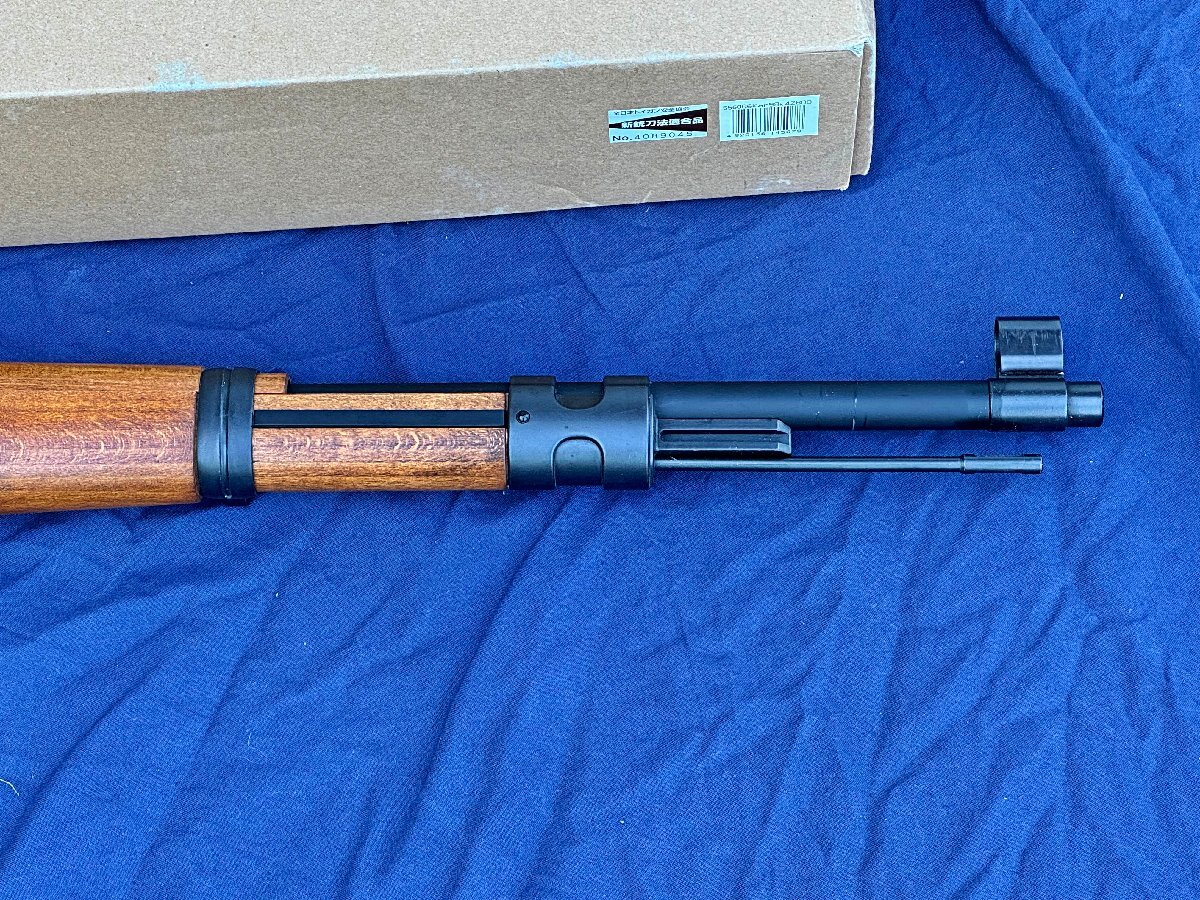  Marushin Mauser Kar98k картридж тип газовый пистолет *ga Sly полный 6mm* картридж * зажим * оригинальная коробка приложен *[YB] б/у скумбиря geMARUSHIN