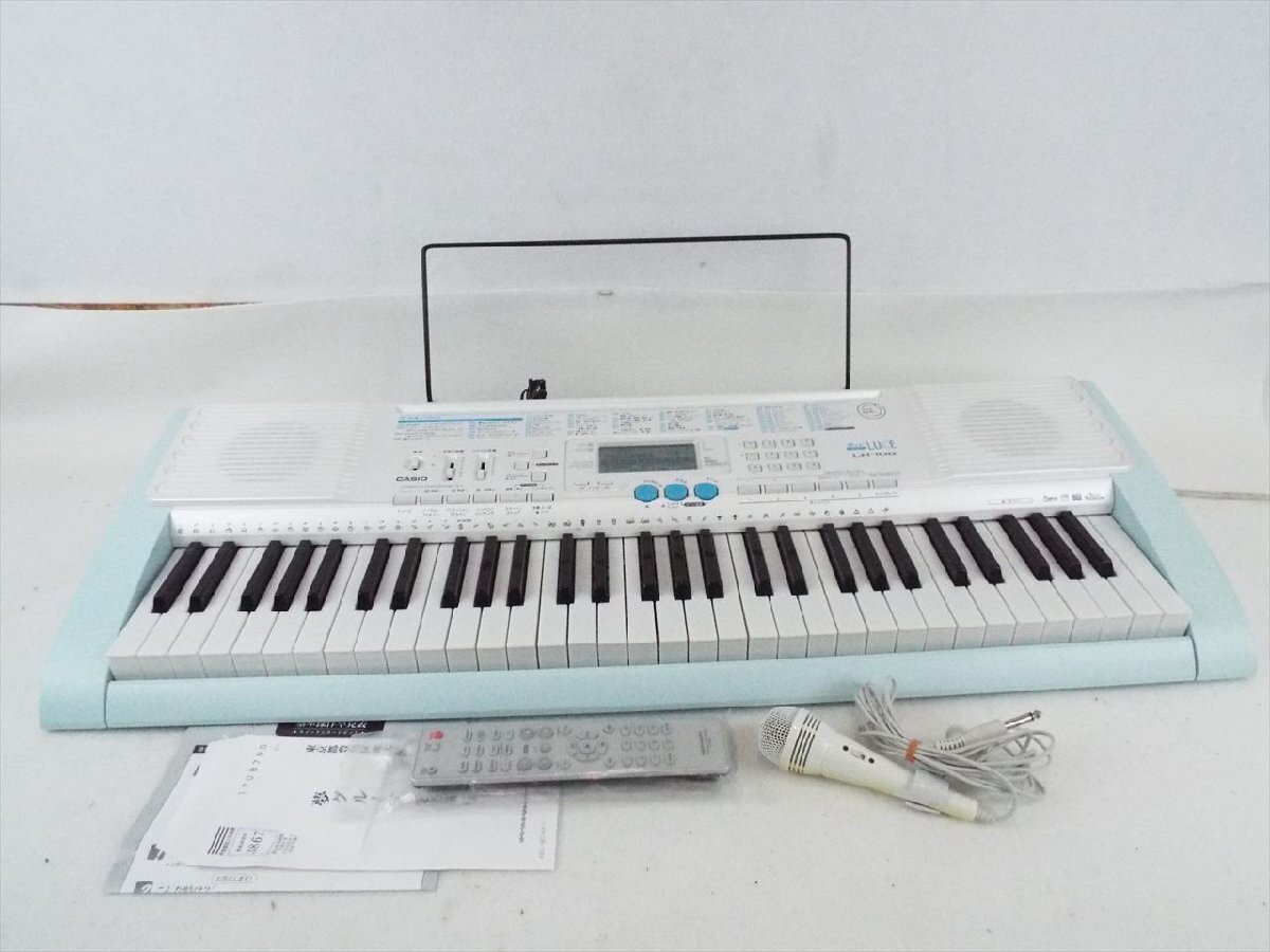 ☆ CASIO カシオ LK-108 キーボード 音出し確認済 中古 現状品 250812A1437_画像1
