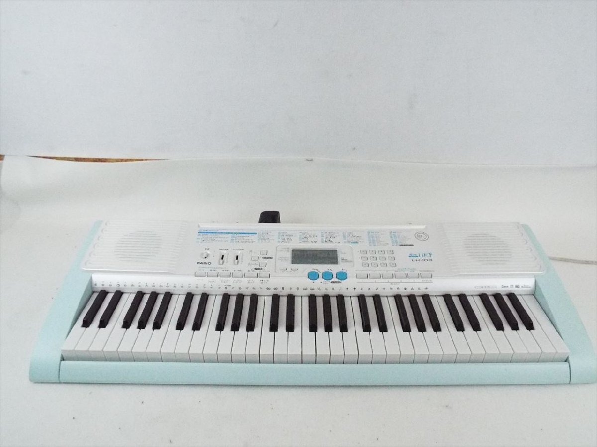 ☆ CASIO カシオ LK-108 キーボード 音出し確認済 中古 現状品 250812A1437_画像2