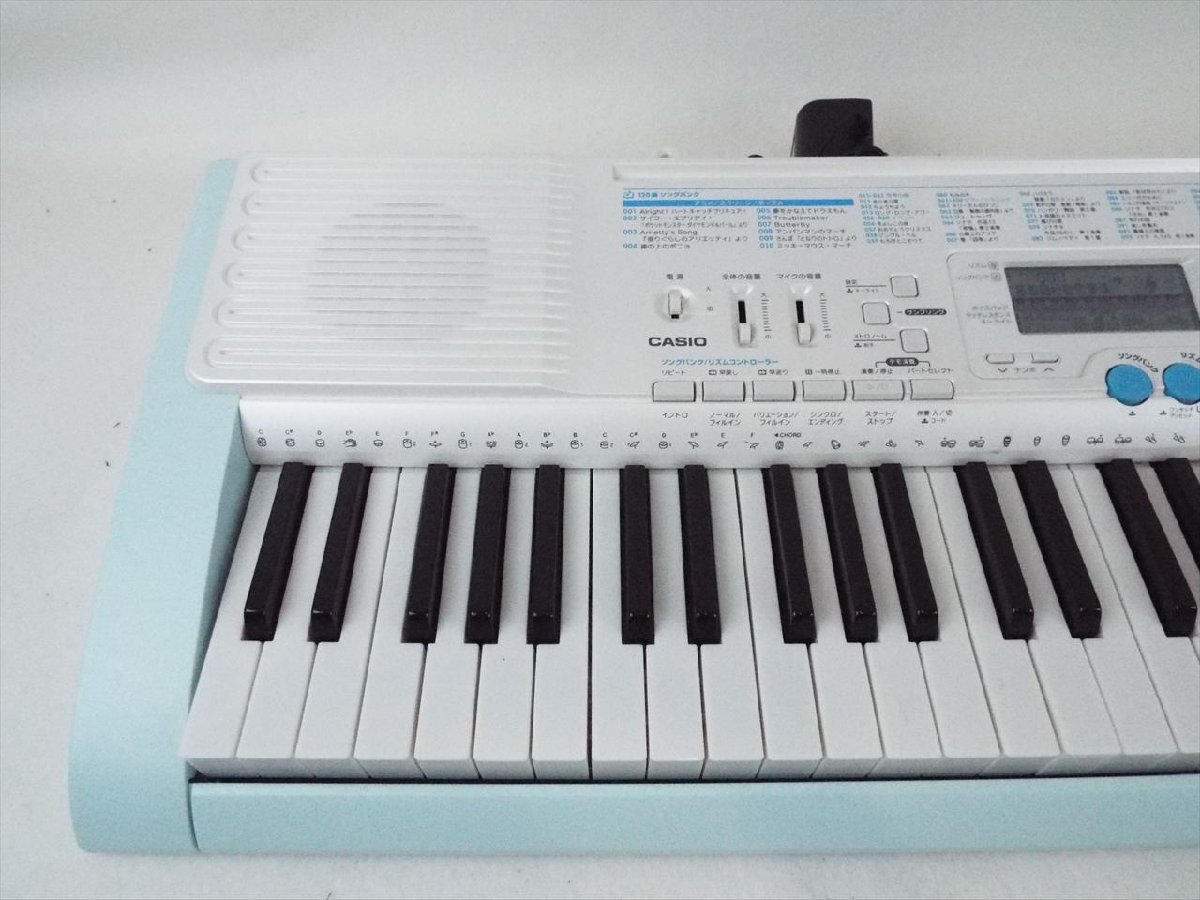 ☆ CASIO カシオ LK-108 キーボード 音出し確認済 中古 現状品 250812A1437_画像4