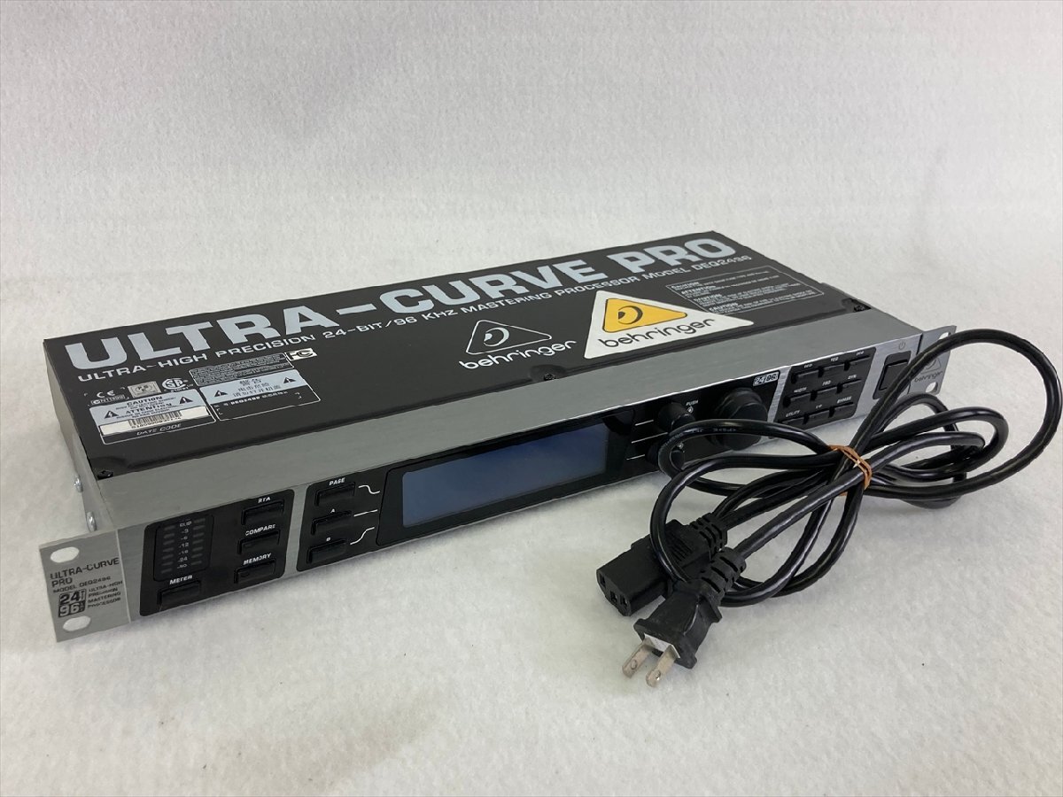 [11]BEHRINGER Behringer DEQ2496 эквалайзер б/у текущее состояние товар 251011B8265