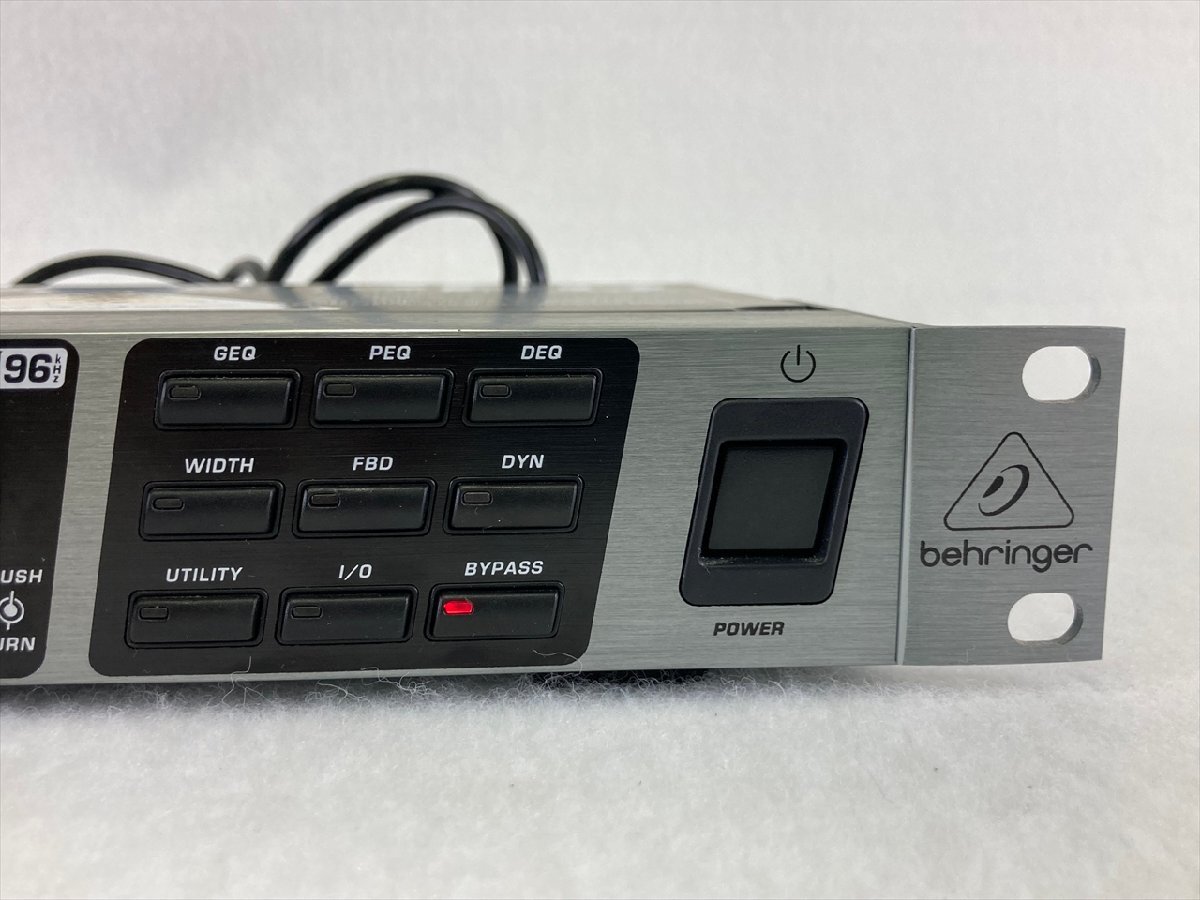 [11]BEHRINGER Behringer DEQ2496 эквалайзер б/у текущее состояние товар 251011B8265