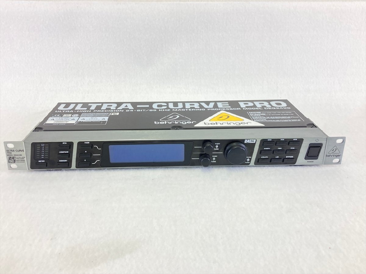 [11]BEHRINGER Behringer DEQ2496 эквалайзер б/у текущее состояние товар 251011B8265